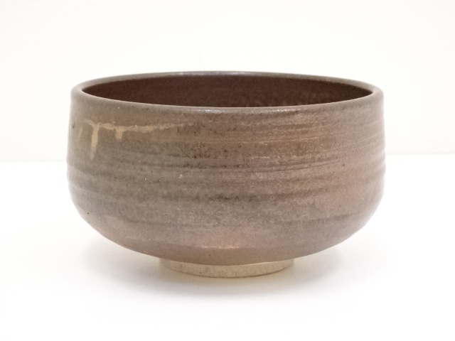 JAPANESE TEA CEREMONY / TEA BOWL CHAWAN / IRON GLAZE